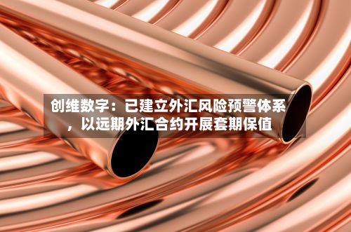 创维数字：已建立外汇风险预警体系	，以远期外汇合约开展套期保值-第1张图片