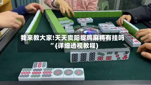 我来教大家!天天贵阳捉鸡麻将有挂吗	”(详细透视教程)-第2张图片