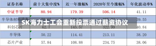 SK海力士工会重新投票通过薪资协议-第3张图片