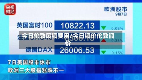 今日伦敦废铜费用/今日铜价伦敦铜价-第3张图片