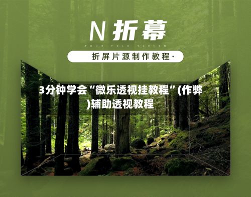 3分钟学会“微乐透视挂教程”(作弊)辅助透视教程-第3张图片