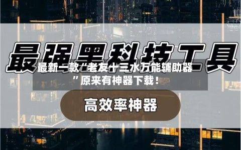 最新一款“老友十三水万能辅助器”原来有神器下载！