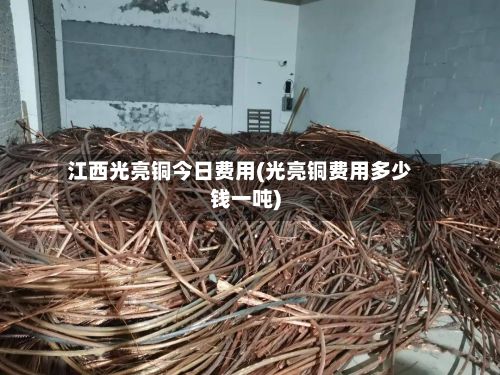 江西光亮铜今日费用(光亮铜费用多少钱一吨)