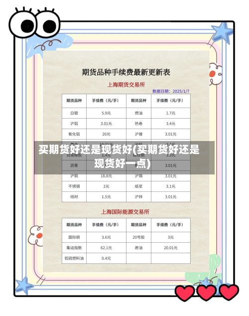 买期货好还是现货好(买期货好还是现货好一点)