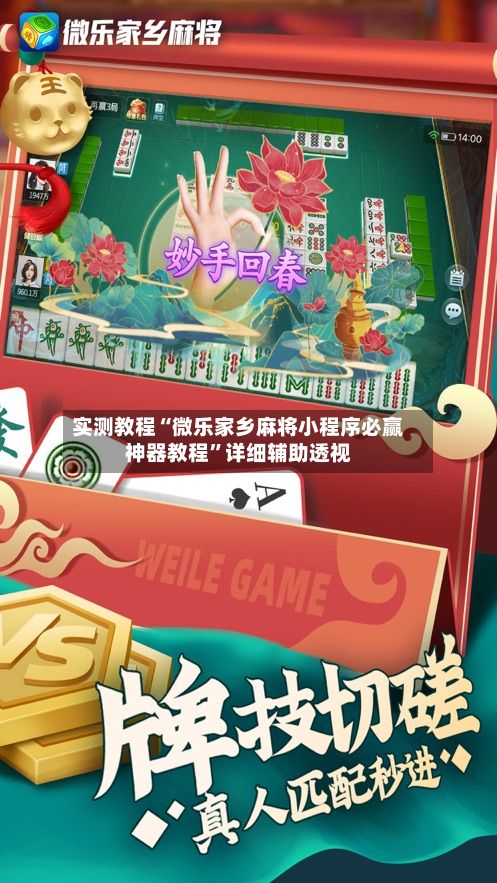 实测教程“微乐家乡麻将小程序必赢神器教程”详细辅助透视