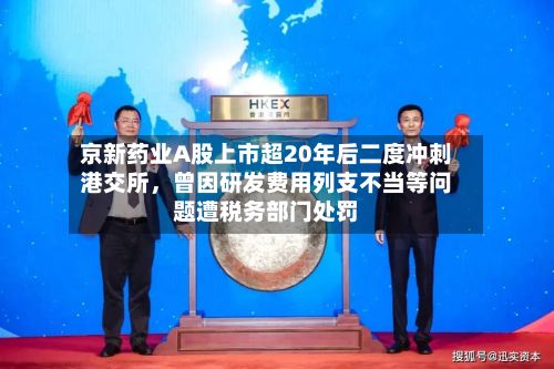 京新药业A股上市超20年后二度冲刺港交所	，曾因研发费用列支不当等问题遭税务部门处罚-第1张图片