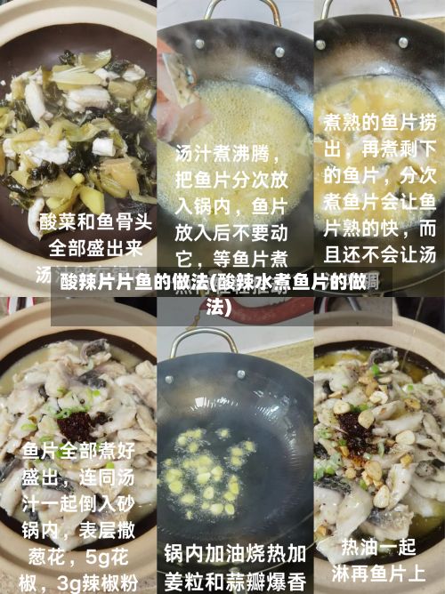 酸辣片片鱼的做法(酸辣水煮鱼片的做法)-第2张图片
