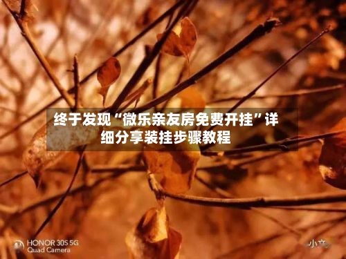 终于发现“微乐亲友房免费开挂”详细分享装挂步骤教程