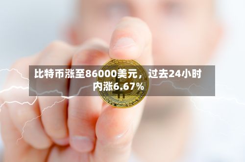 比特币涨至86000美元，过去24小时内涨6.67%-第3张图片