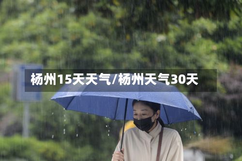 杨州15天天气/杨州天气30天-第2张图片