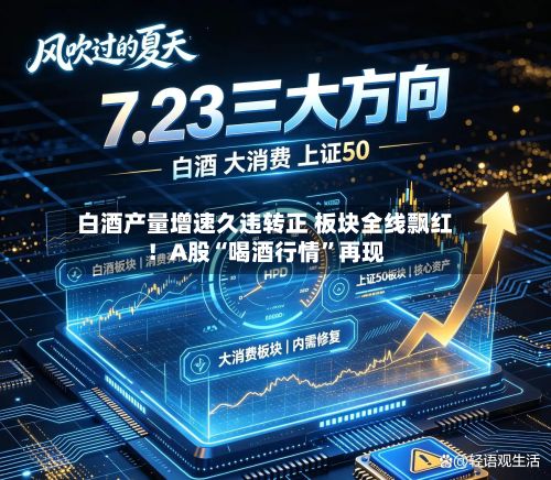 白酒产量增速久违转正 板块全线飘红！A股“喝酒行情	”再现-第2张图片