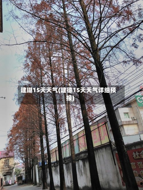 建瑚15天天气(建德15天天气详细预报)-第3张图片