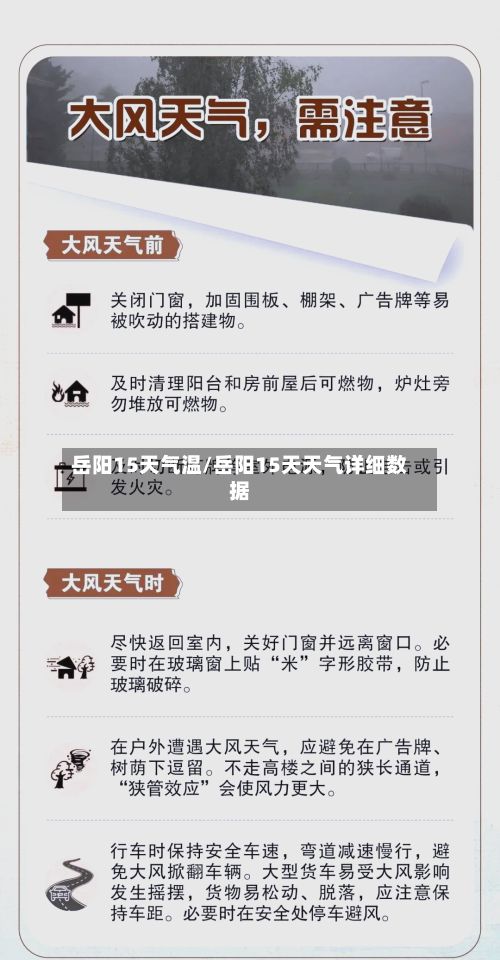 岳阳15天气温/岳阳15天天气详细数据