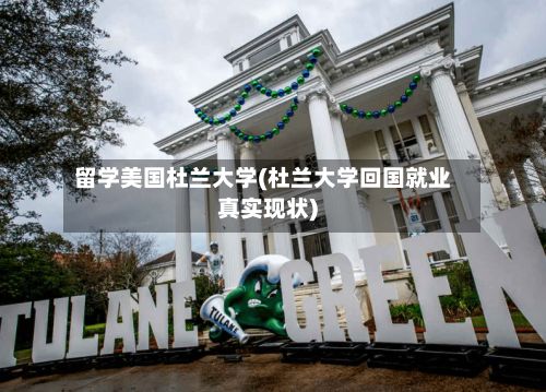 留学美国杜兰大学(杜兰大学回国就业真实现状)