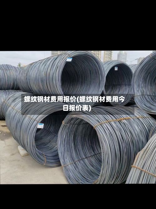 螺纹钢材费用报价(螺纹钢材费用今日报价表)-第2张图片