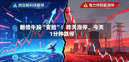 翻倍牛股“变脸”！昨天涨停	，今天1分钟跌停-第3张图片