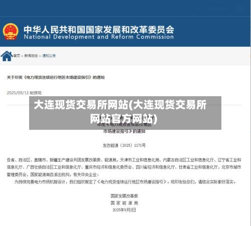 大连现货交易所网站(大连现货交易所网站官方网站)