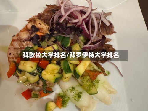 拜欧拉大学排名/拜罗伊特大学排名-第2张图片