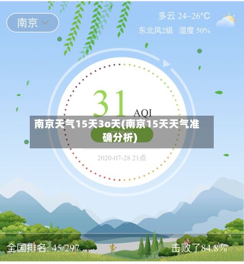 南京天气15天3o天(南京15天天气准确分析)-第3张图片