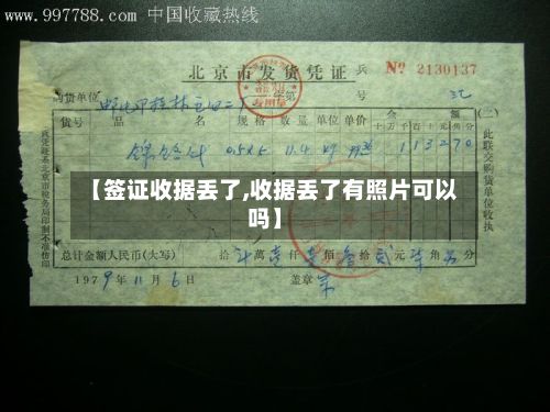 【签证收据丢了,收据丢了有照片可以吗】-第3张图片