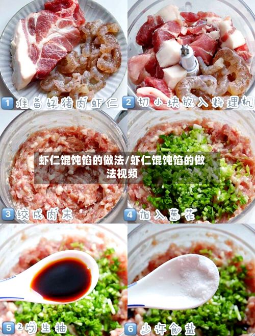 虾仁馄饨馅的做法/虾仁馄饨馅的做法视频