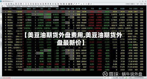 【美豆油期货外盘费用,美豆油期货外盘最新价】