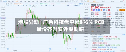 港股异动 | 广合科技盘中涨超6% PCB量价齐升获外资调研-第2张图片