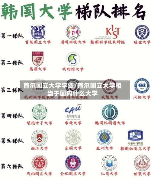 首尔国立大学学费/首尔国立大学相当于国内什么大学-第2张图片