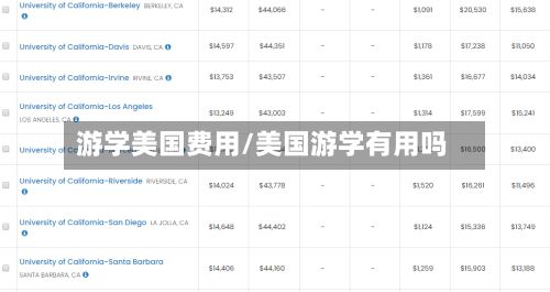 游学美国费用/美国游学有用吗