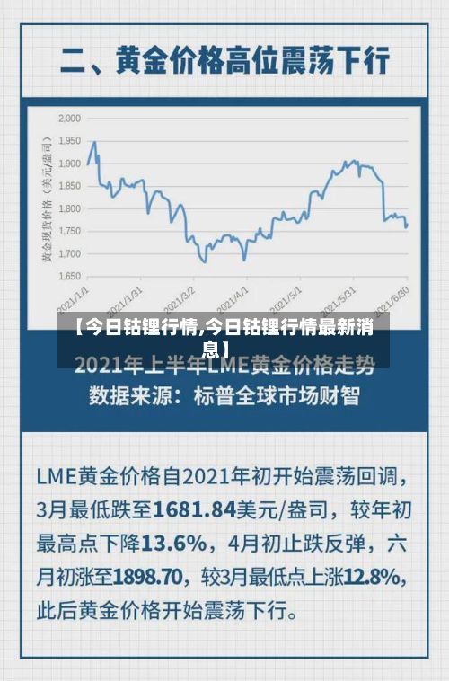 【今日钴锂行情,今日钴锂行情最新消息】-第2张图片