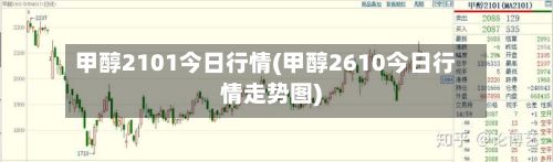 甲醇2101今日行情(甲醇2610今日行情走势图)