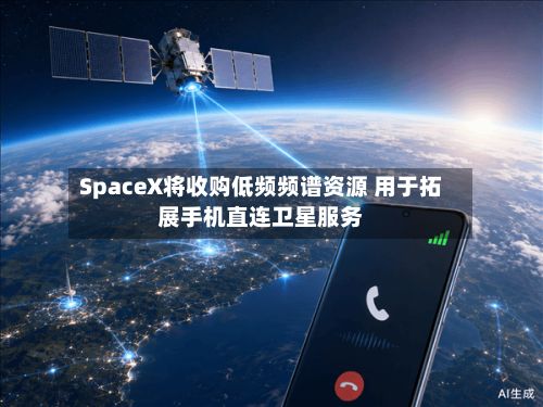 SpaceX将收购低频频谱资源 用于拓展手机直连卫星服务-第2张图片
