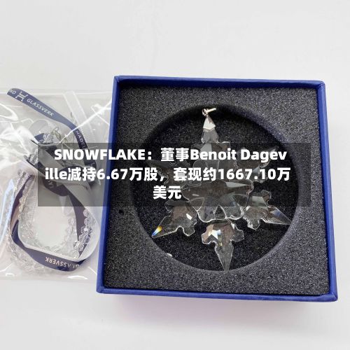 SNOWFLAKE：董事Benoit Dageville减持6.67万股，套现约1667.10万美元-第2张图片