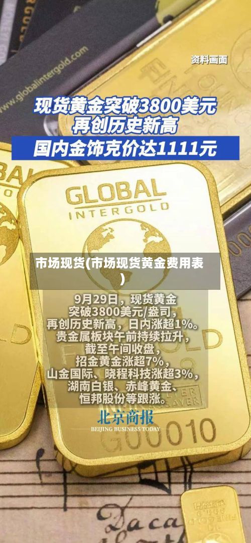 市场现货(市场现货黄金费用表)