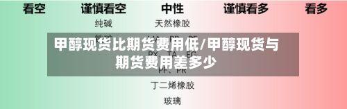 甲醇现货比期货费用低/甲醇现货与期货费用差多少