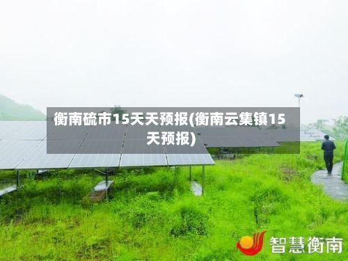 衡南硫市15天天预报(衡南云集镇15天预报)-第3张图片