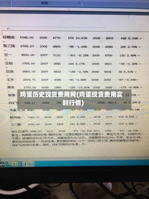 鸡蛋历史现货费用网(鸡蛋现货费用实时行情)