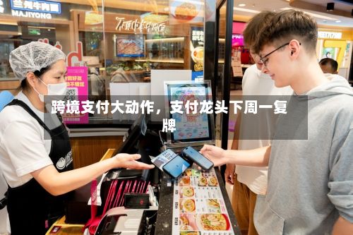 跨境支付大动作，支付龙头下周一复牌-第3张图片