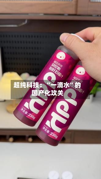 超纯科技：“一滴水”的国产化攻关-第2张图片