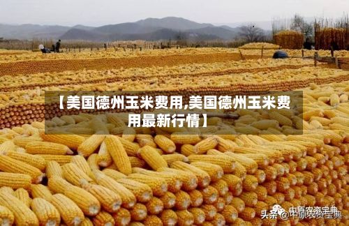 【美国德州玉米费用,美国德州玉米费用最新行情】-第2张图片