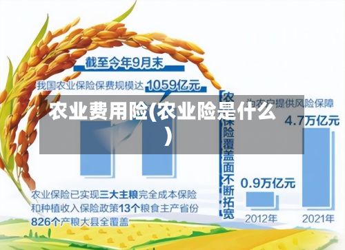 农业费用险(农业险是什么)