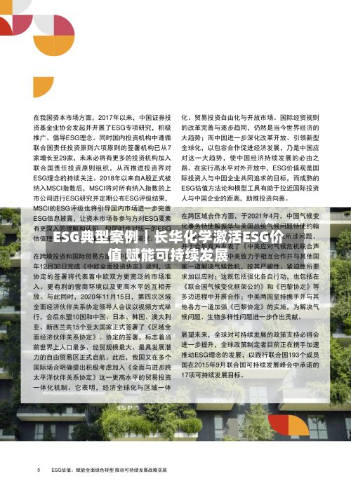ESG典型案例|长华化学激活ESG价值 赋能可持续发展-第1张图片