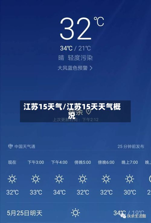 江苏15天气/江苏15天天气概况-第3张图片