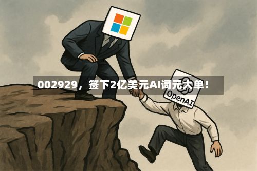002929	，签下2亿美元AI词元大单！-第1张图片