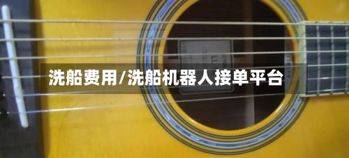 洗船费用/洗船机器人接单平台
