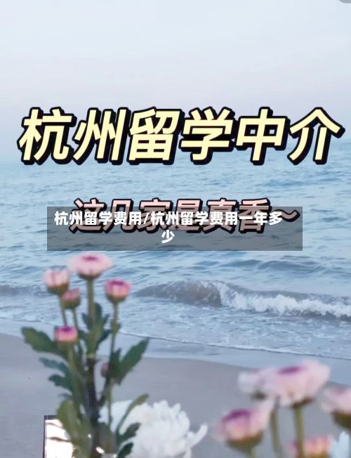杭州留学费用/杭州留学费用一年多少-第2张图片