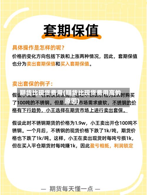 期货比现货费用(期货比现货费用高的原因)-第2张图片