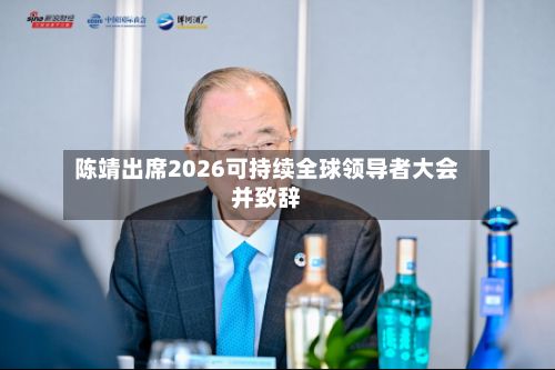 陈靖出席2026可持续全球领导者大会并致辞