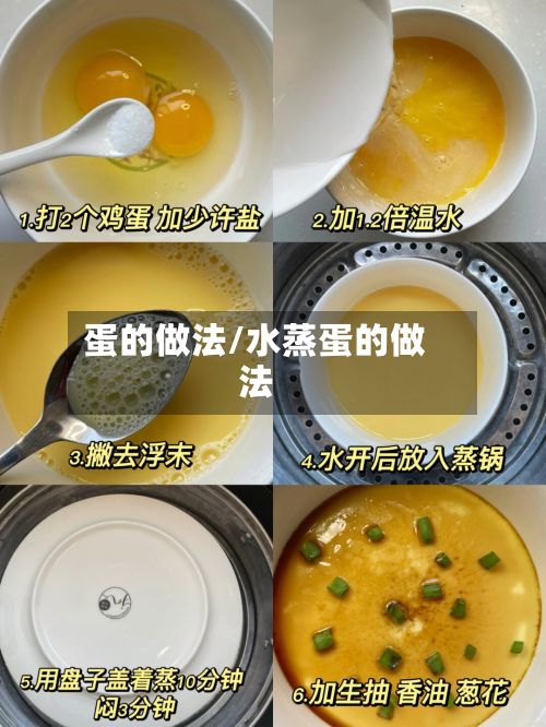 蛋的做法/水蒸蛋的做法