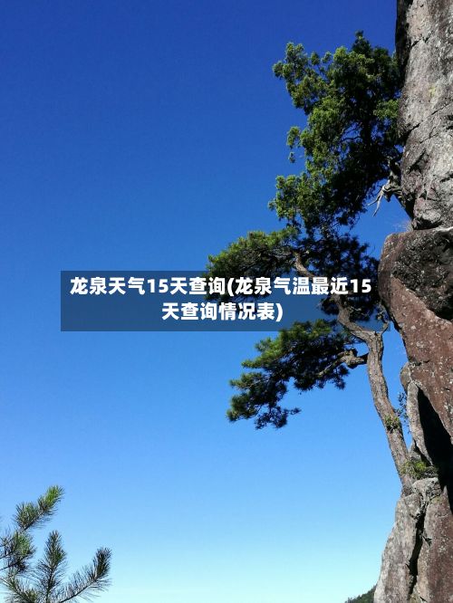 龙泉天气15天查询(龙泉气温最近15天查询情况表)-第2张图片